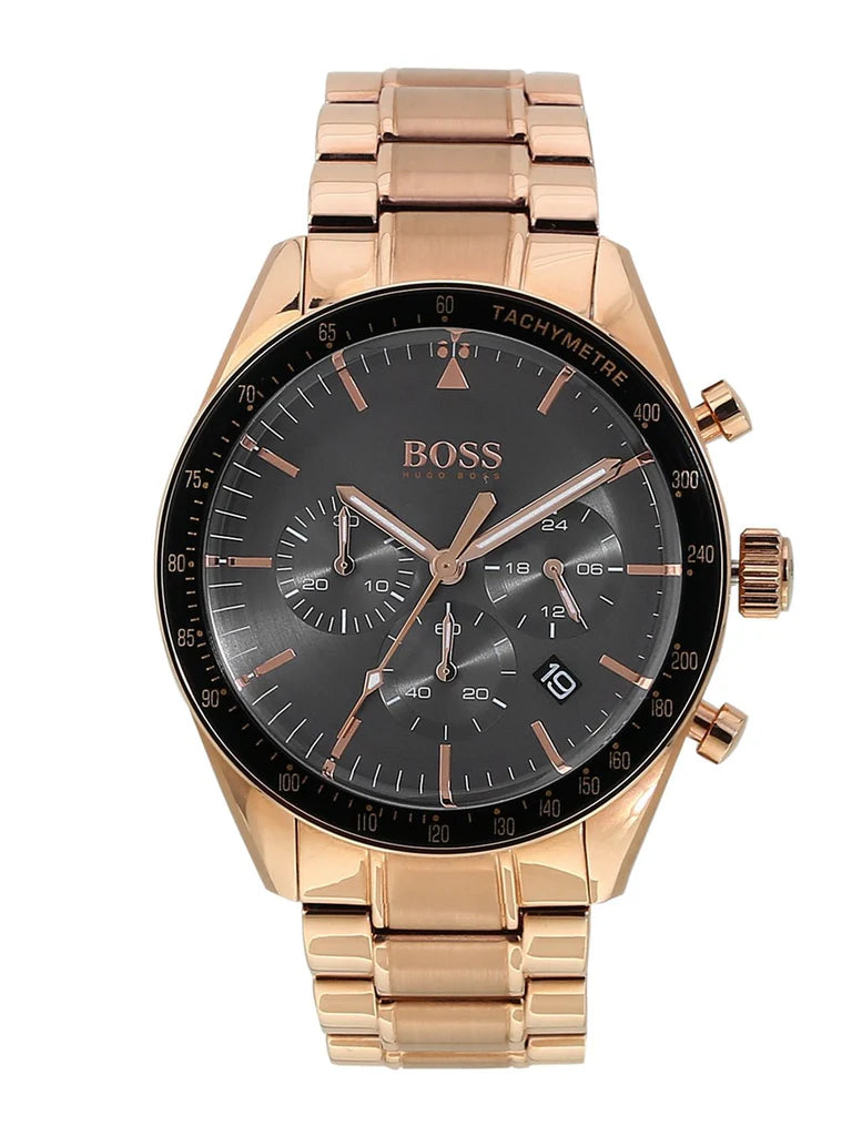BOSS Men's Trophy Two-Tone Gold Chronograph