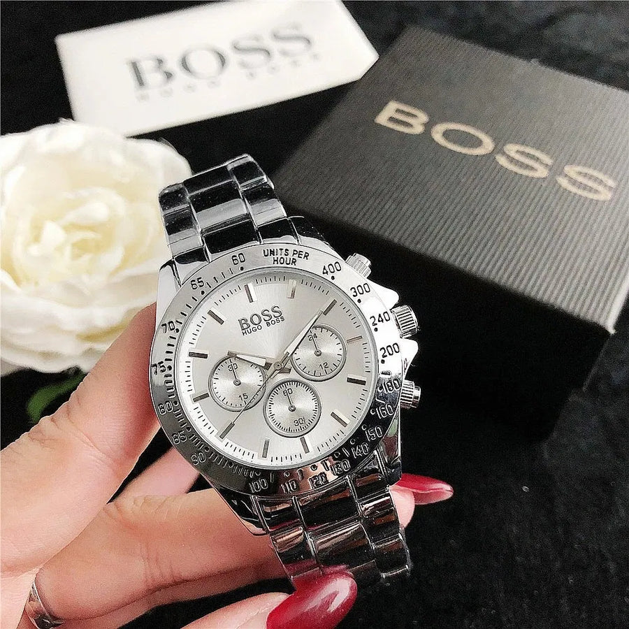 BOSS Trophy Stainless Steel Chronograph